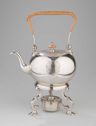1954-570,A-D, Tea Kettle and Stand
