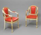 2020-170,1,  Armchair shown with 2020-170,2,  Armchair