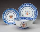 2020-45, Plate. Shown with 2021-68, Bowl and 2021-69, Dish