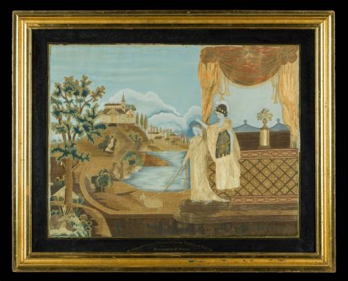 1957.601.2, Needlework Picture