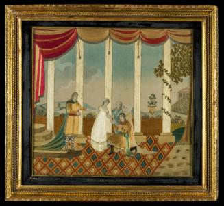 1992-101,A&B, Needlework Picture