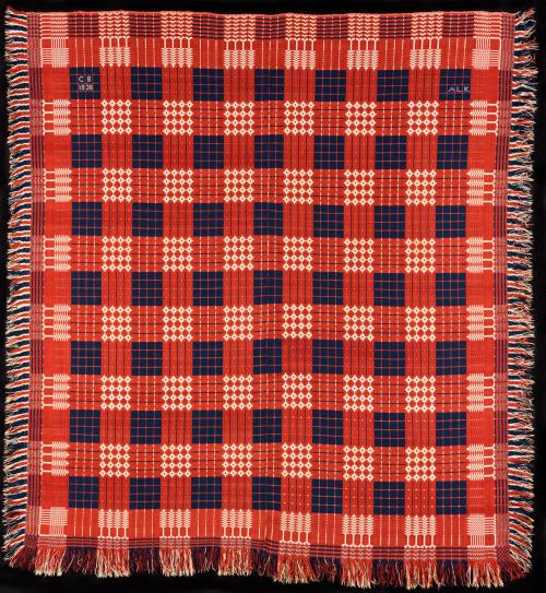 2022.609.3, Woven Coverlet