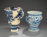 2022-34, Flower Container. Shown with Flower Container OBJ-16JA-00008