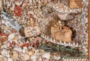 1969-62, Waxwork and Shellwork Shadow-Box