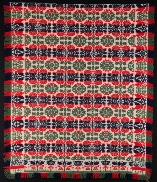 2018.609.12, Woven Coverlet