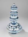 1954-923,A-E, Tiered Flower Container
