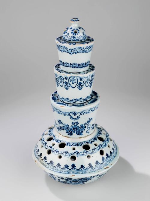 1954-923,A-E, Tiered Flower Container