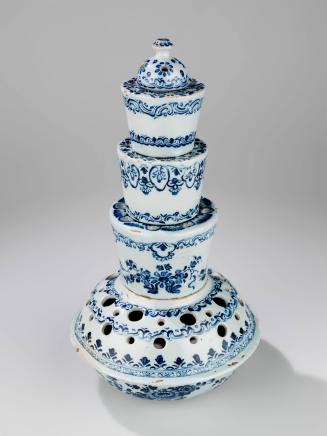 1954-923,A-E, Tiered Flower Container