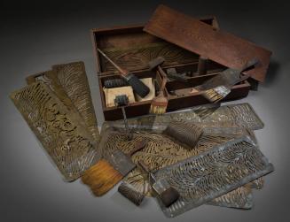 1990.708.1,1-73, Grain Painter's Kit
