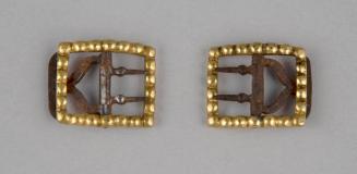 2018-131a&b, Garter Buckles