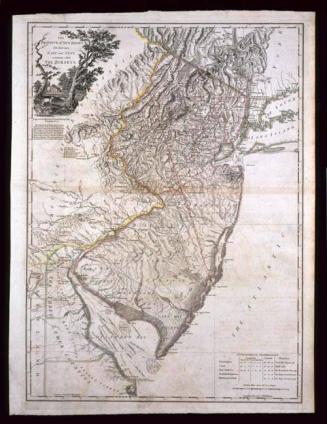 THE/ PROVINCE of NEW JERSEY,/ Divided into/ EAST and WEST,/ commonly called/ THE JERSEYS.