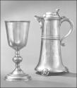 C1982-1393: 1982-167 chalice; 1982-166 flagon
